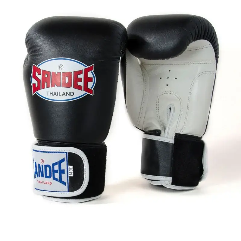 Sandee ABG1 Authentic 2 Tone Boxing Gloves-Black/White 4 Sandee ABG1 Authentic 2 Tone Boxing Gloves-Black/White - Image 2