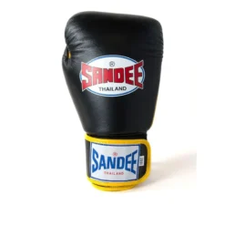 Sandee ABG1 Authentic 2 Tone Boxing Gloves-Black/Yellow -Fight Shop Direct ABG1 BLKYEL 3