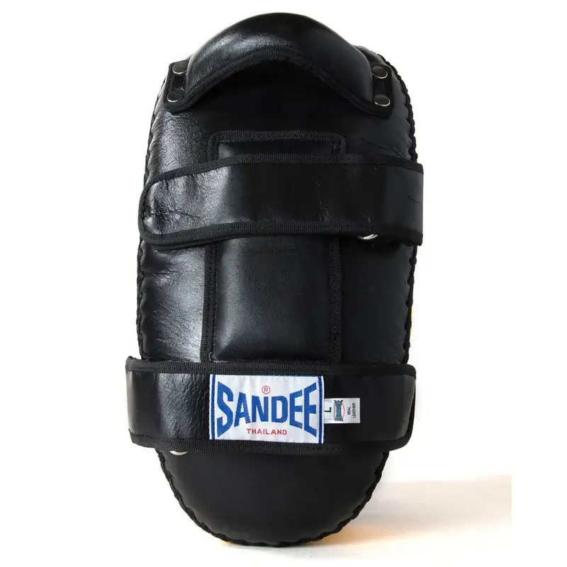 Sandee CTP1 Curved Thai Kick Pads- Black Yellow 5 Sandee CTP1 Curved Thai Kick Pads- Black Yellow - Image 3