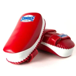 Sandee CTP1 Curved Thai Kick Pads- Red White -Fight Shop Direct CTP1 REDWHI 5