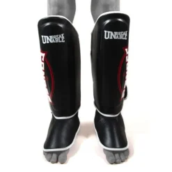 Sandee Cool-Tec Black White Red Shin Guards -Fight Shop Direct CTSG2 BLKWHIRED 3