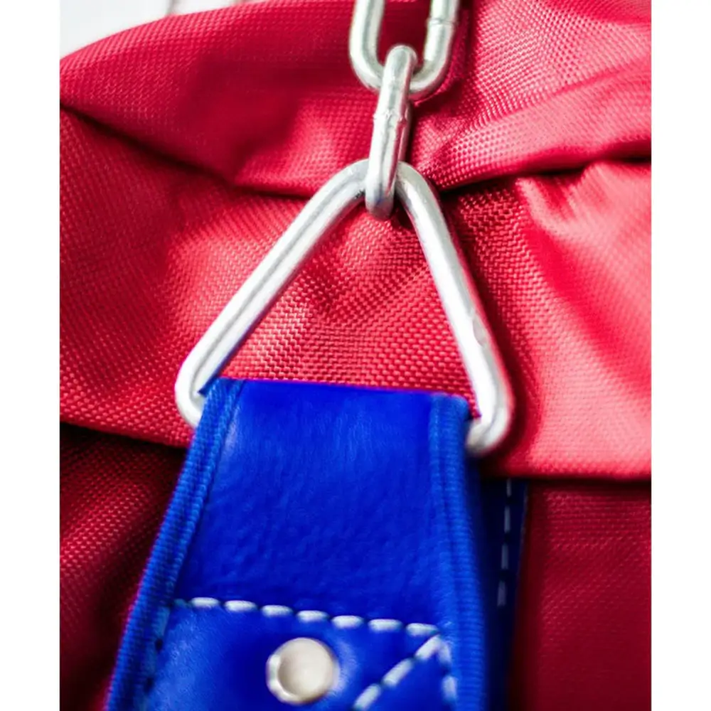 Sandee Half Leather Punch Bag- Blue/Red 5 Sandee Half Leather Punch Bag- Blue/Red - Image 3