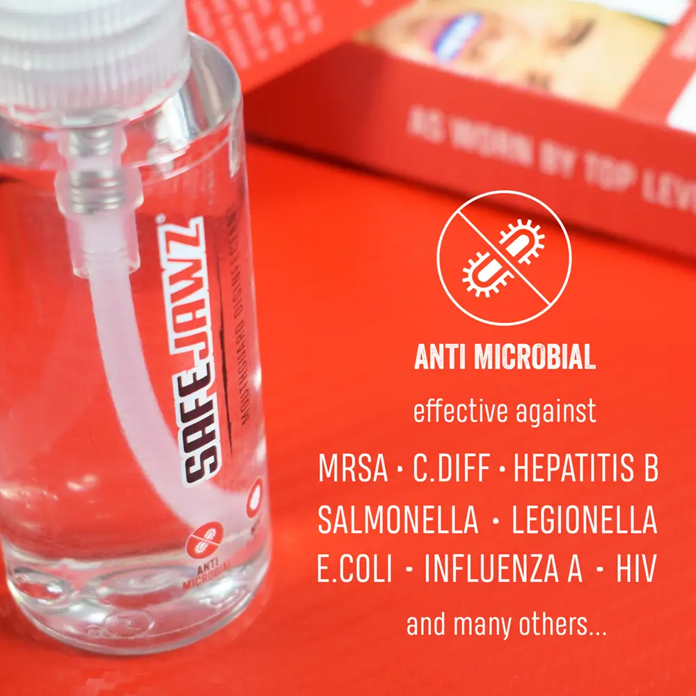 SafeJawz Mouthguard Disinfectant Spray 6 SafeJawz Mouthguard Disinfectant Spray - Image 4