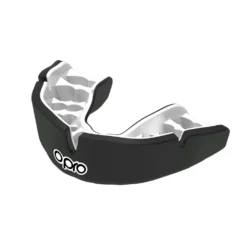 Opro Instant Custom Fit Black Mouthguard