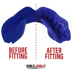 SafeJawz Intro Series Blue Mouthguard -Fight Shop Direct Intro Blue 3