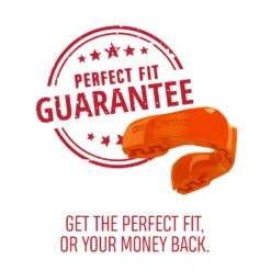 SafeJawz Intro Series Fluro Orange Mouthguard -Fight Shop Direct Intro Fluro Orange 5