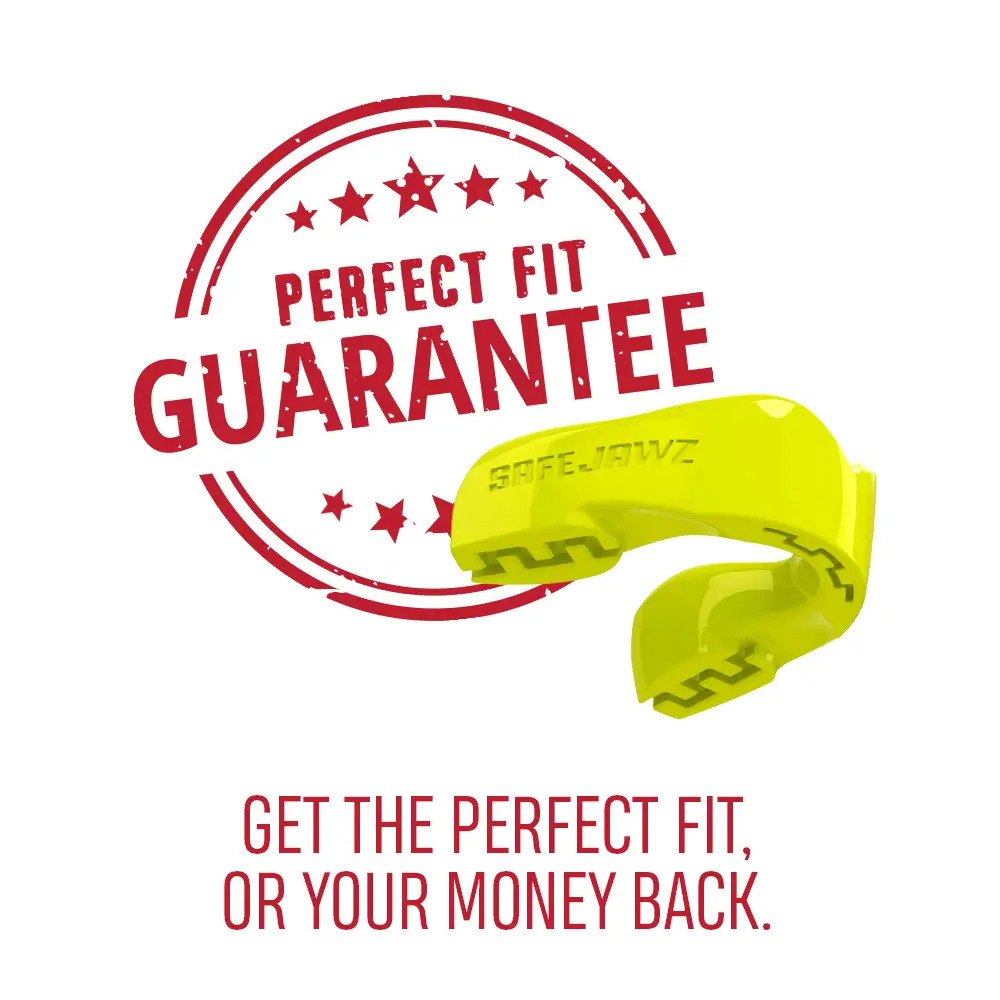 SafeJawz Intro Series Fluro Yellow Mouthguard 7 SafeJawz Intro Series Fluro Yellow Mouthguard - Image 5