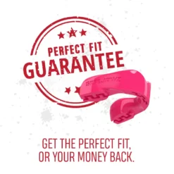 SafeJawz Intro Series Pink Mouthguard -Fight Shop Direct Intro Pink 6