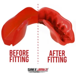 SafeJawz Intro Series Red Mouthguard -Fight Shop Direct Intro Red 3