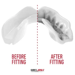 SafeJawz Intro Series White Mouthguard 9 SafeJawz Intro Series White Mouthguard -Fight Shop Direct Intro White 3