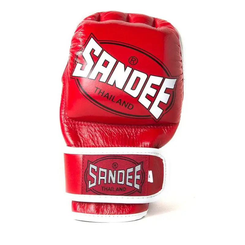 Sandee MSG1 MMA Sparring Gloves- Red White 4 Sandee MSG1 MMA Sparring Gloves- Red White - Image 3