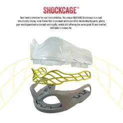 SafeJawz Nitro Series Grey Yellow -Fight Shop Direct Nitro Grey Yellow 4