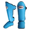 Twins SGL10 Light Blue Double Padded Shin Guards -Fight Shop Direct SGL10 LB
