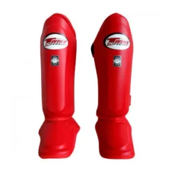 Twins SGL10 Red Double Padded Shin Guards