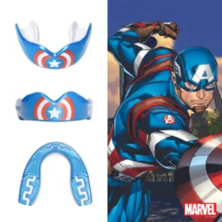 SafeJawz Marvel Captain America Mouthguard -Fight Shop Direct SJ CA 4