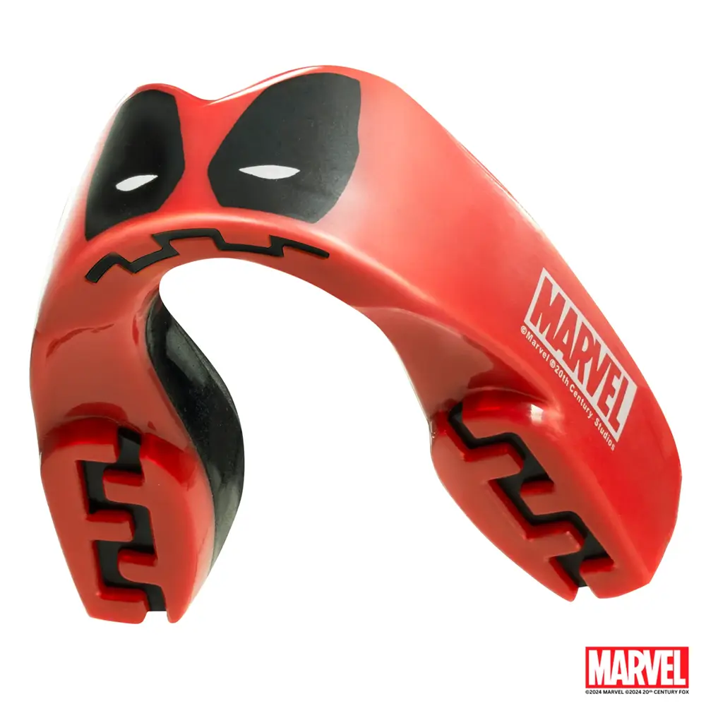 SafeJawz Marvel Deadpool Mouthguard Adult 3 SafeJawz Marvel Deadpool Mouthguard Adult