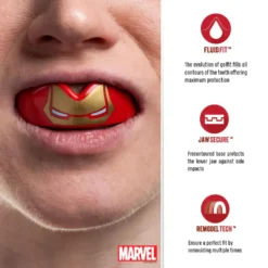 SafeJawz Marvel Iron Man Mouthguard 13 SafeJawz Marvel Iron Man Mouthguard -Fight Shop Direct SJ Marvel Ironman 5