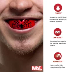 SafeJawz Marvel Spider-Man Mouthguard -Fight Shop Direct SJ Spiderman 5