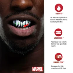 SafeJawz Marvel Venom Mouthguard -Fight Shop Direct SJ Venom 5