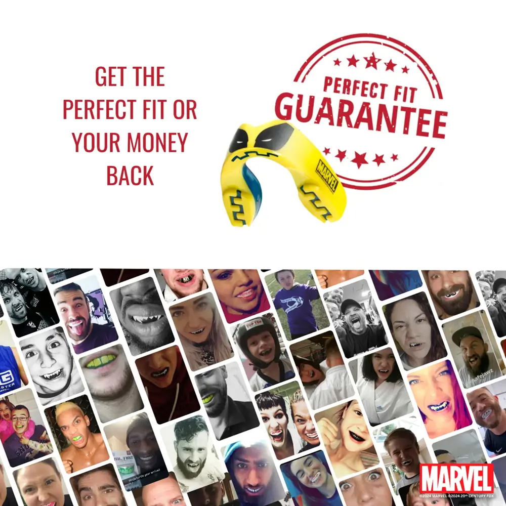 SafeJawz Marvel Wolverine Mouthguard Adult 8 SafeJawz Marvel Wolverine Mouthguard Adult - Image 6
