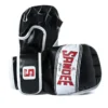 Sandee Sport MMA Sparring Gloves- Black White