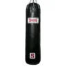 Sandee Sport- Synthetic Leather 5FT Punch Bag-Black -Fight Shop Direct SPB2 BLK 1