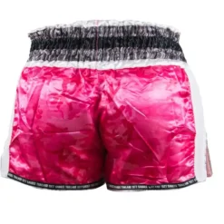 Sandee Muay Thai Shorts Supernatural Power – Pink 7 Sandee Muay Thai Shorts Supernatural Power – Pink -Fight Shop Direct TS3 SUPER PNKWHISILBLK 3