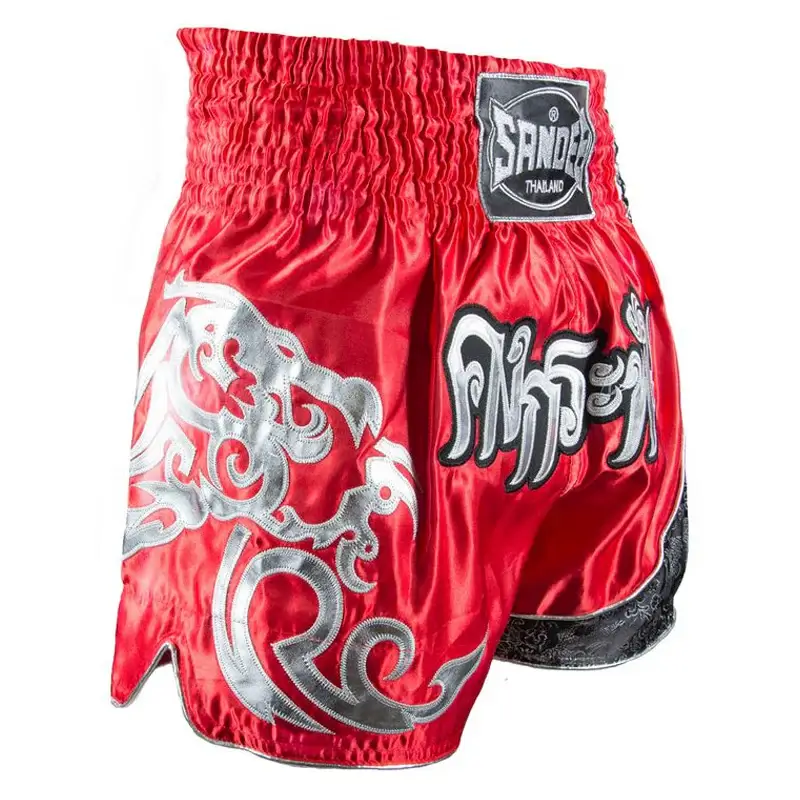 Sandee Muay Thai Shorts Unbreakable – Red 4 Sandee Muay Thai Shorts Unbreakable – Red - Image 2
