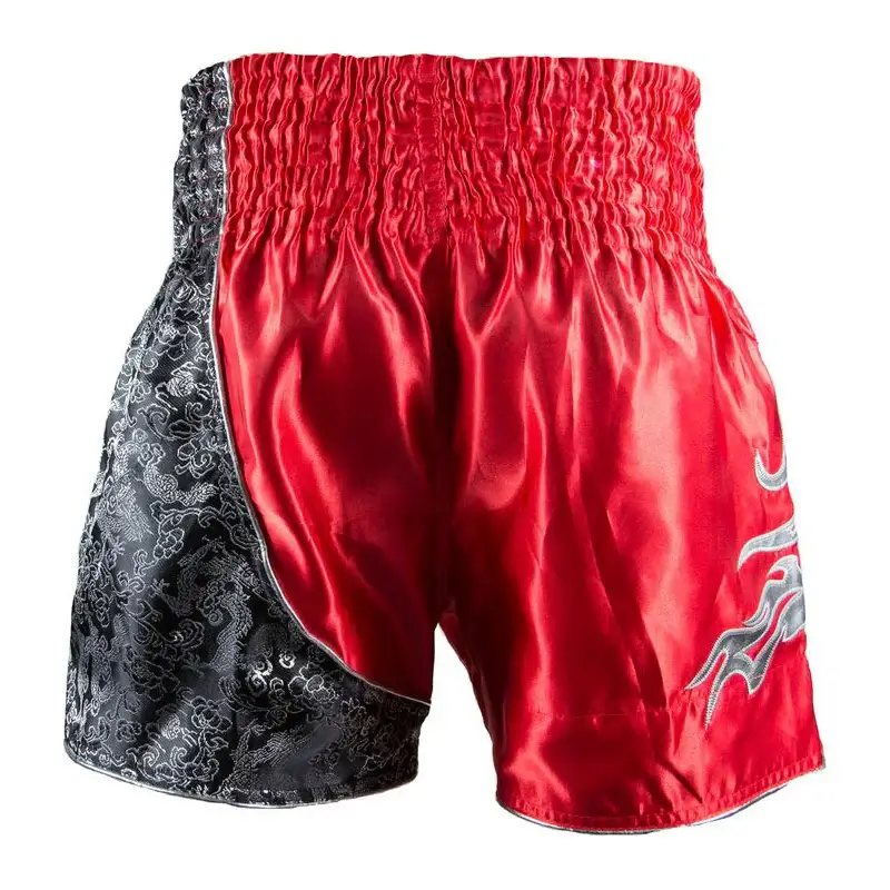 Sandee Muay Thai Shorts Unbreakable – Red 5 Sandee Muay Thai Shorts Unbreakable – Red - Image 3
