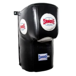 Sandee Full Leather Upper Cut Wall Unit-Black -Fight Shop Direct UCWU1 BLK 3