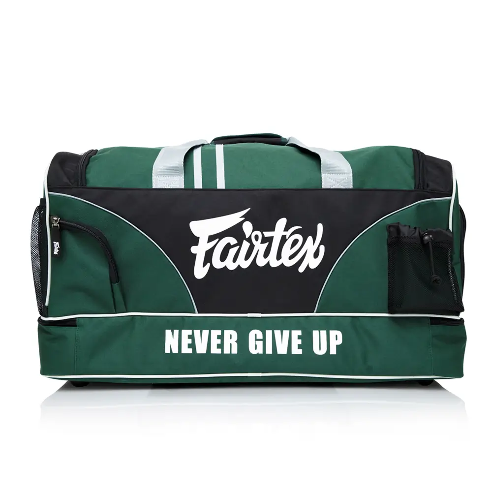 Fairtex BAG2 Jungle Green Heavy Duty Gym Bag 6 Fairtex BAG2 Jungle Green Heavy Duty Gym Bag - Image 4