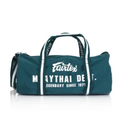 Fairtex BAG9 Retro Style Gym Bag-Green -Fight Shop Direct bag9 green 3