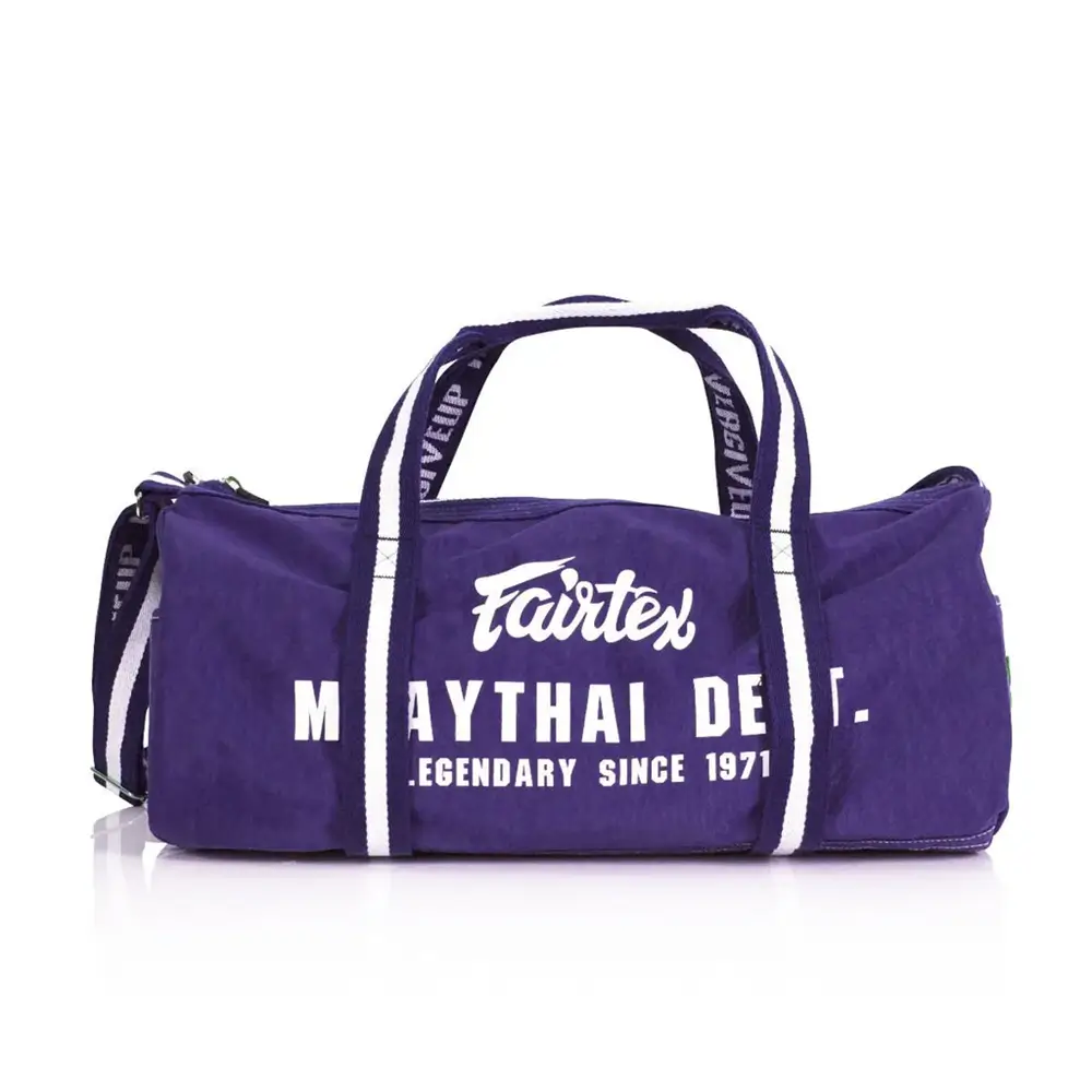 Fairtex BAG9 Retro Style Gym Bag-Purple 5 Fairtex BAG9 Retro Style Gym Bag-Purple - Image 3