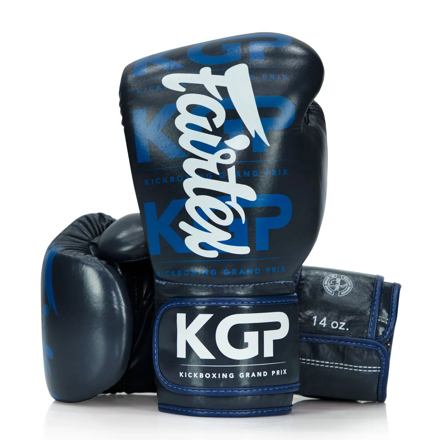 Fairtex X KGP Blue Muay Thai Gloves 3 Fairtex X KGP Blue Muay Thai Gloves