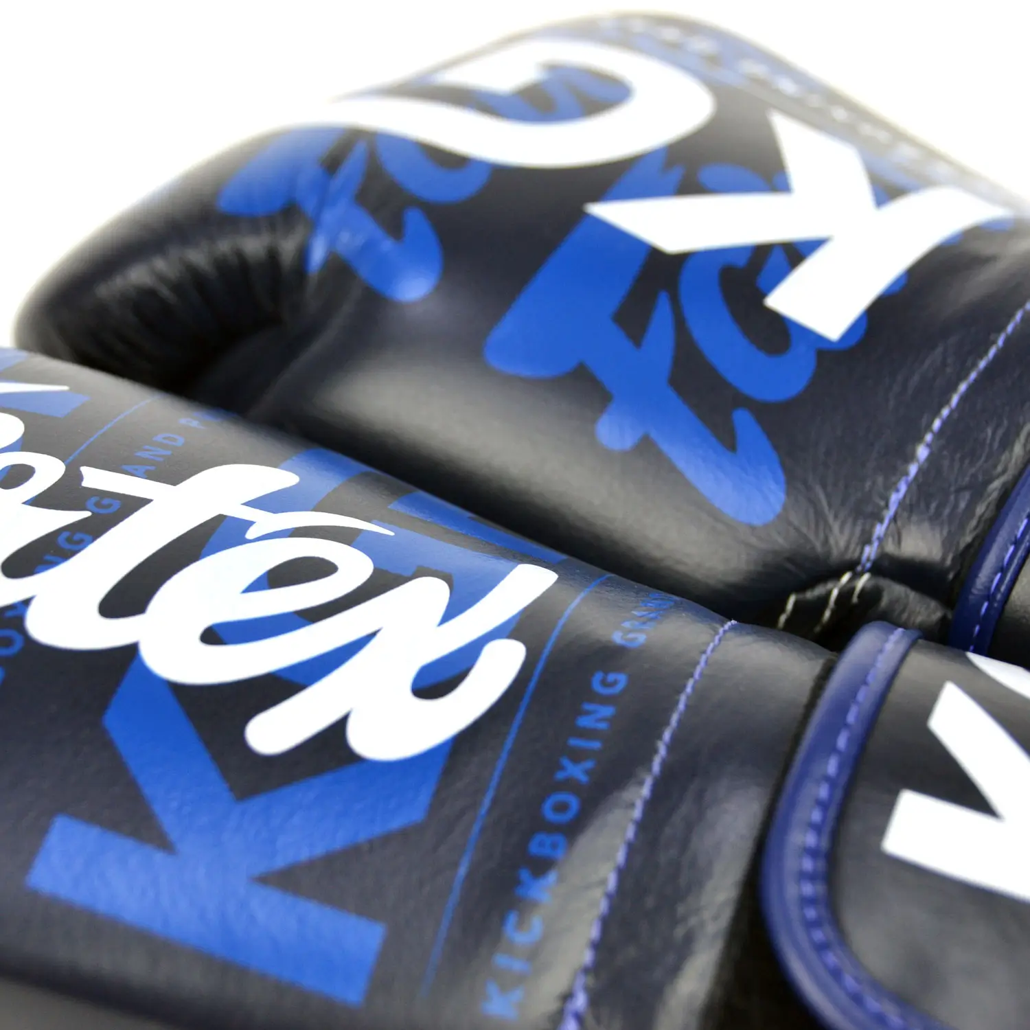 Fairtex X KGP Blue Muay Thai Gloves 7 Fairtex X KGP Blue Muay Thai Gloves - Image 5