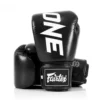 Fairtex X ONE Championship Black Muay Thai Gloves 2 Fairtex X ONE Championship Black Muay Thai Gloves -Fight Shop Direct bgv1 one bk 1