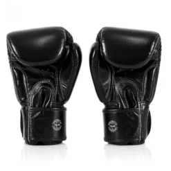 Fairtex X ONE Championship Black Muay Thai Gloves -Fight Shop Direct bgv1 one bk 4