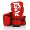 Fairtex BGV14 Red Microfibre Muay Thai Gloves