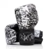 Fairtex BGV14 Painter Black White Muay Thai Gloves -Fight Shop Direct bgv14pt black white 1