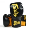 Fairtex BGV18 Black Gold Super Sparring Muay Thai Gloves -Fight Shop Direct bgv18 black gold 1