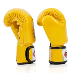 Fairtex BGV19 Gold Deluxe Tight-Fit Muay Thai Gloves 8 Fairtex BGV19 Gold Deluxe Tight-Fit Muay Thai Gloves -Fight Shop Direct bgv19 gold 3 0 1