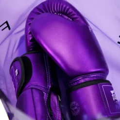 Fairtex BGV22 Metallic Purple Muay Thai Gloves -Fight Shop Direct bgv22 purple 6 0 1