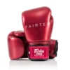 Fairtex BGV22 Metallic Red Muay Thai Gloves -Fight Shop Direct bgv22 red 0 1