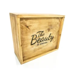 Fairtex BGV24 The Beauty Of Survival Muay Thai Gloves With Wooden Box -Fight Shop Direct bgv24box2