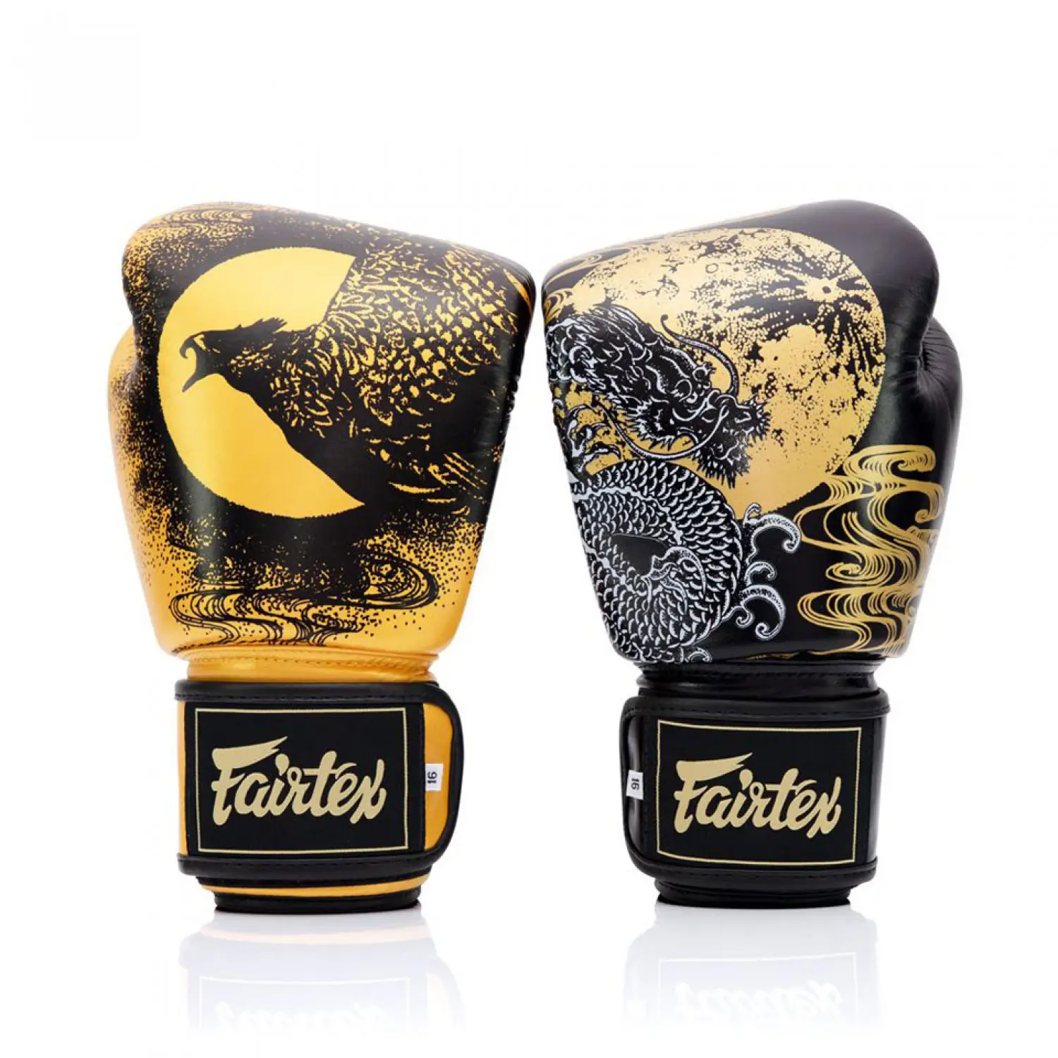 Fairtex BGV26 Harmony Six Black Gold Muay Thai Gloves With Box 6 Fairtex BGV26 Harmony Six Black Gold Muay Thai Gloves With Box - Image 4
