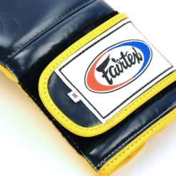 Fairtex BGV9 Blue Yellow Mexican Style Muay Thai Gloves -Fight Shop Direct bgv9 blue yellow 4