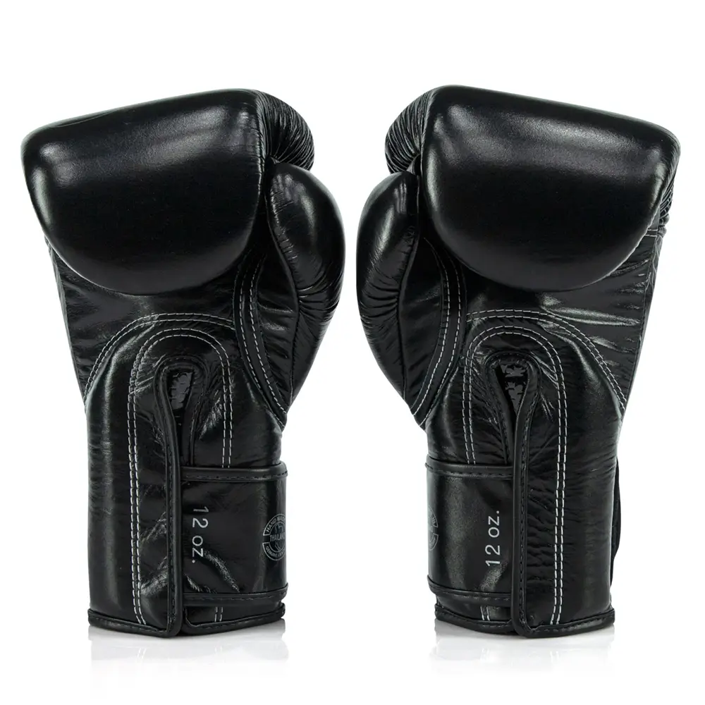 Fairtex X Glory BGVG3 Black Gold Kickboxing Gloves 7 Fairtex X Glory BGVG3 Black Gold Kickboxing Gloves - Image 5