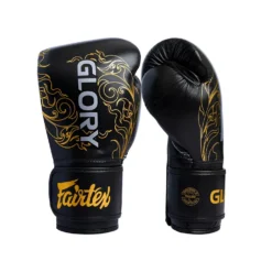 Fairtex X Glory BGVG3 Black Gold Kickboxing Gloves