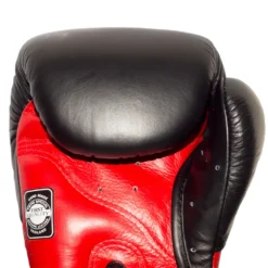 Twins BGVL6 Red Black Muay Thai Gloves -Fight Shop Direct bgvl 6 rd bk 4