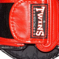 Twins BGVL6 Red Black Muay Thai Gloves -Fight Shop Direct bgvl 6 rd bk 5